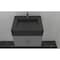Castello Usa Nile 24-inch Gray Vanity Set with Black Top and Chrome Handles CB-MC-24G-CHR-2053-BL - alternate 7